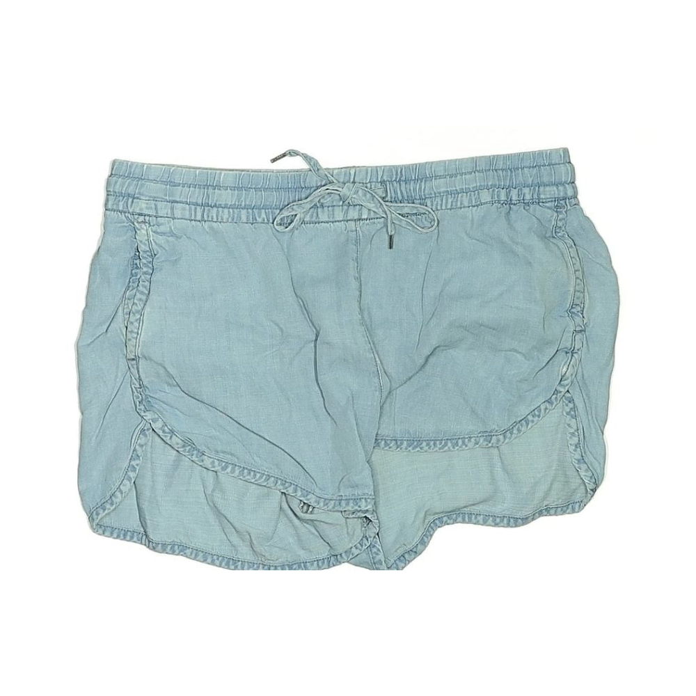 H&M L.O.G.G. Light Blue Pull-On Casual Shorts US 6